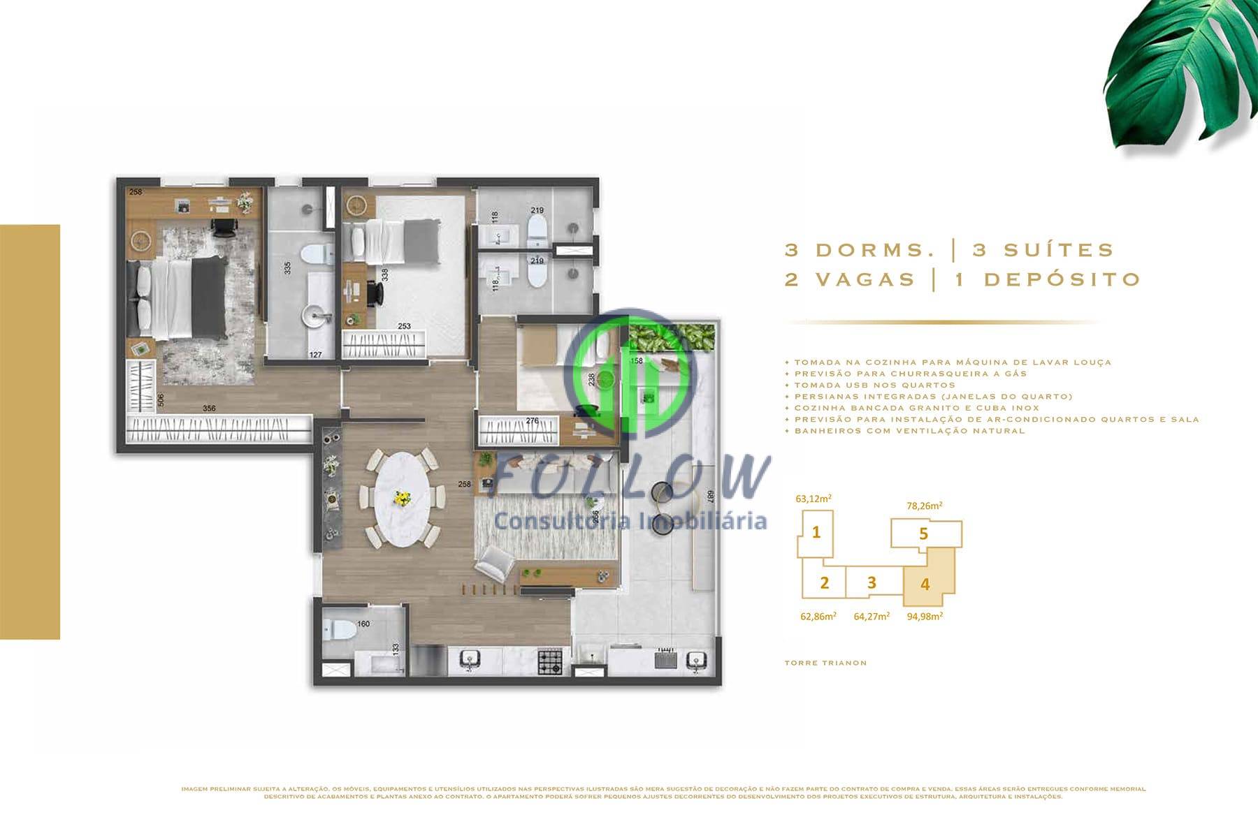Apartamento, 2 quartos, 95 m² - Foto 45