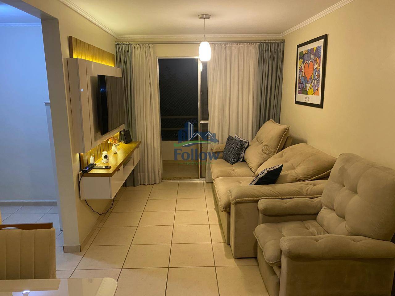 Apartamento, 2 quartos, 56 m² - Foto 1